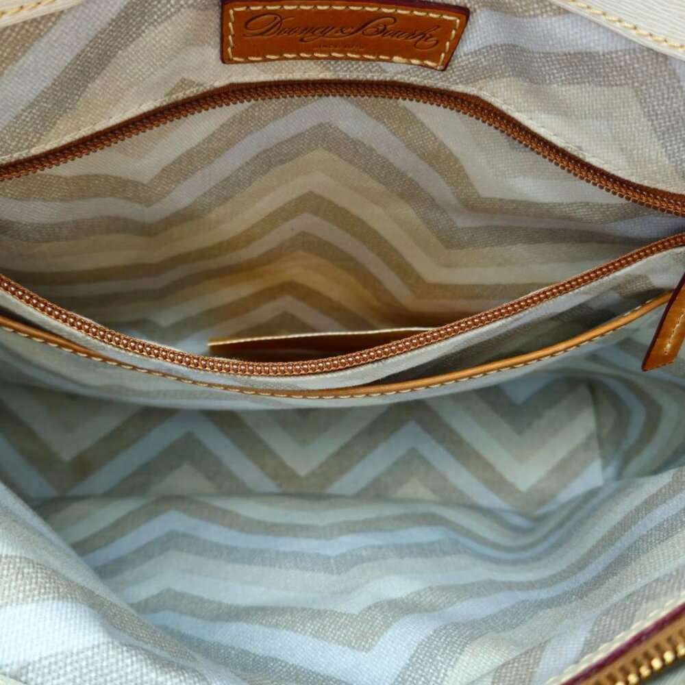 Dooney & Bourke Large Camel Shelby Shopper - Picture 6 of 12